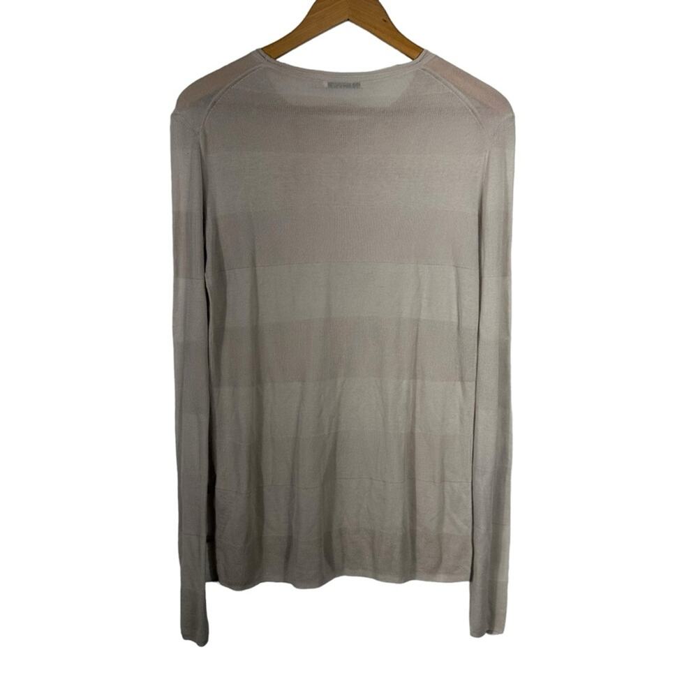 T by Alexander Wang Long Sleeve Lightweight Cotton Blend Top Size Small - Picture 3 of 8